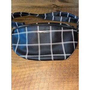 NWT Rampage Brown Cream Fanny Pack Belt Bag Adjustable Strap MSRP $68‎